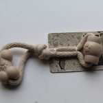 Rope toy with bone 6